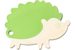 Kibbidea Petites planche a decouper pour enfants, mignon, planche à decouper plastique, antibactérienne, Planche à découper de cuisine, Fruit, légume