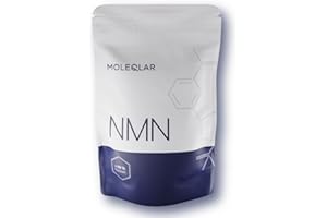 ‎MOLEQLAR MoleQlar NMN - hochreines Nicotinamid Mononukleotid Pulver von Uthever - über 99% zertifizierte Reinheit - laborgeprüft in Deutschland (120g)