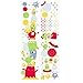 The Gro Company Height Chart Sticker Set Alfred and The Aliens