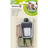 Pädagogische und vielseitig SCHLEICH - Schubkarre und Futtermittel, Zubehör-Set (42131)