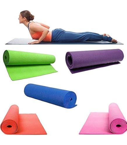 SportVida Tappetino Yoga NBR Extra Spesso 15 Mm, Antiscivolo, 180x60 Cm, Verde, Con Tracolla Per Il Trasporto - 2