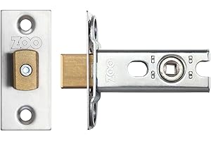 ZOO HARDWARE Bathroom Toilet Door Mortice Tubular Deadbolt 2.5" (64mm)