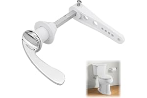 Esteopt Toilet Flush Handle Replacement,Alloy Handles Lever,toilet flush tank lever,Universal Handle,Alloy Handles,toilet cistern handle for Wc Cistern Tank