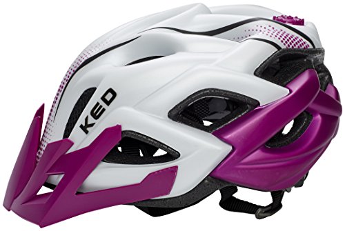 KED Status Helmet Junior Violet Pearl Matt 2017 mountainbike helm downhill - 3