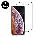 Produktbild solawill Displayschutz Panzerglas Compatible für iPhone Xs Max 2 Stück, Schwarz