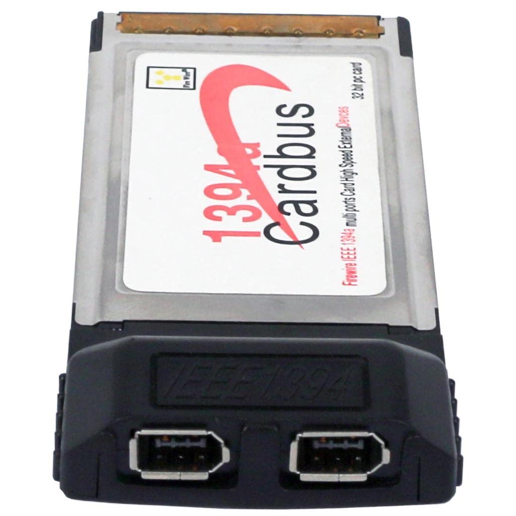 Enhance Your Connectivity with 2 Port 6Pin 1394A IEEE FireWire Card for PCMCIA