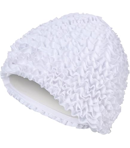 Cuffia Per Mare E Piscina Gommata Fiori Multicolore N. 13 Classica - Professional