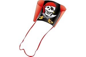 ‎HQ HIGH QUALITY DESIGN HQ - Sleddy, Kinderdrachen Einleiner, ab 5 Jahren, 50x76cm und 1.9m Drachenschwanz, inkl. 17kp Polyesterschnur 40m auf Spule, 2-6 Beaufort…