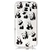 Produktbild Samsung Galaxy S7 Hülle, Chreey Glitzer Muster Transparent Handyhülle Niedlich Mode Süß Temperament Weiche TPU Silikonhülle Case Ultra Dünn Kratzfest Durchsichtige Hülle Backcover [Panda]