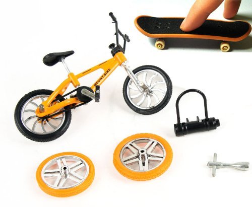 KT Stunt Bike & Finger Skateboard avec Accessoires