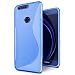 Produktbild Honor 8 Hülle, Conie Mobile Ultra Slim Backcover Schutzhülle TPU Silikon Rückschale Cover in Blau
