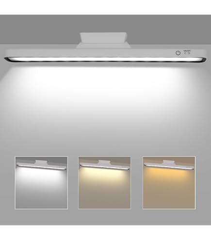 Luce LED Magnetica Sottopensile - Ricaricabile USB, Dimmerabile, 2500mAh, 3 Temperature Colore - Foto 2