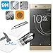 Produktbild Sony Xperia XT/XZS Displayschutzfolie, iPro Zubehör ® – Sony Xperia XT/XZS [gehärtetem Glas] * NEUE Xperia XZS (2017) – Displayschutzfolie – Tempered Glas, (blasenfreie Anbringung Shield Ultra-HD) {} [kratzfest] [Ultra Klar] [Einfache Montage] 9H gehärtetem glas 0,33 mm 2.5D für Xperia XZ/XZS, inklusive Displayschutzfolie,