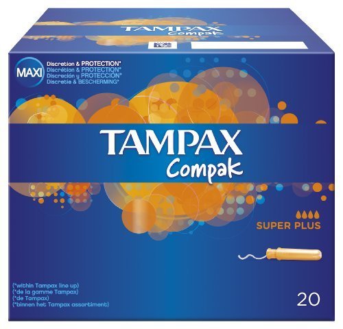 Tampax Tampons Compak Super Plus 20 by Procter & Gamble