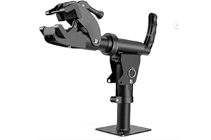 CXWXC La mesa de reparación de bicicletas tiene una capacidad de carga de 40 kg/88 lb, con un soporte giratorio de 360 grados. Es adecuada para bicicletas o bicicletas eléctricas