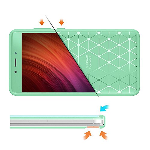 Funda Xiaomi Redmi Note 4 Amytech Redmi Note 4 Funda Gel de Silicona Redmi Note 4 Carcasa Fibra de Carbono Funda para Redmi Note 4 5 5 Verde reviews Funda Xiaomi Redmi Note 4 Amytech Redmi Note 4 Funda Gel de Silicona Redmi Note 4 Carcasa Fibra de Carbono Funda para Redmi Note 4 5 5 Verde