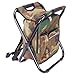 Produktbild Nexos Multifunktionsrucksack 1,8l Kühltasche Angelhocker Hocker Sitzrucksack Campingstuhl faltbar in Camouflage