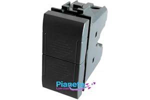 TOT ELECTRIC Frutti compatibili con BTicino Living International, Living Light, Living Air (Pulsante Doppio)