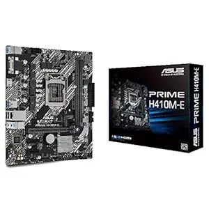 ASUS Prime H410M-E Intel PCIe 3.0 DDR4 mATX Motherboard with M.2 USB 3.2 Gen1 HDMI and SATA III 6Gbps