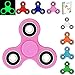 Produktbild Prime Day Verkauf! - Bester Fidget Spinner - Premium Leuchten im Dunkeln Lager 2-3 Minuten kontinuierlich Spin + Kostenloses E-Buch | Starke robuste Bauweise Spaß und Stressentlastung | Aufrechtzuerhalten Auch toll für ADHD Angst Langeweile | Kinder und Erwachsene werden lieben. Bonus bei jeder Bestellung (Trad) (Rosa)
