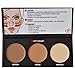 City Color CONTOUR KIT/SET PALETTE Contour/Bronze Bronzer/Highlighter with guide