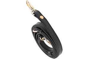 Fenteer Band Riemen Schulterriemen für Damen 110G130 cm Schultergurt Umhänge Trageriemen Riemen Umhängegurt, Schwarz