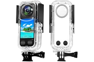 FOTOLEEY Boîtier étanche pour Insta360 One X3, boîtier de plongée