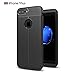 Produktbild iPhone 7 Plus Hülle 5,5 Zoll,Handyhülle für iPhone 8 Plus,Leweiany Premium Elegant Luxus iPhone 7 Plus Ultra Dünn Handyhülle Litschi Muster Staub und Scratch Stoßfest Kratzfeste Soft Silikon Flexibel Gel Weiche TPU Rahmen Rückdeckel Schutzhülle Bumper Backcover Case Handytasche in Schwarz Handy Cover Protective Gummi Slim Abdeckung Tasche Schale Etui für Apple iPhone 7 Plus/8 Plus