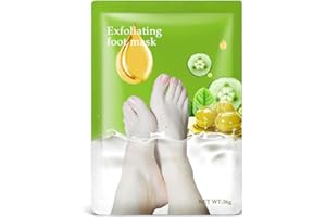 DABACC Passion Fruit Flavour Foot Peel Mask, Repairs Heels & Removes Dry Dead Skin for Baby Soft Feet