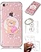 Produktbild Hülle iPhone 8 (4,7 Zoll) Hülle, Apple iPhone 8 (4,7 Zoll) Hülle TPU Case Schutzhülle Silikon Case,Niedliche Cartoon Malerei Durchsichtige Rückschale und TPU Bumper Handy Tasche Case Cover Etui für Apple iPhone 8 (4,7 Zoll) + Schlüsselanhänger (I) (9)