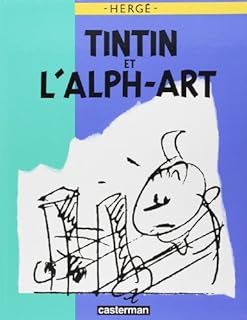 jaquette livre Tintin et l'Alph-Art : Version Luxe