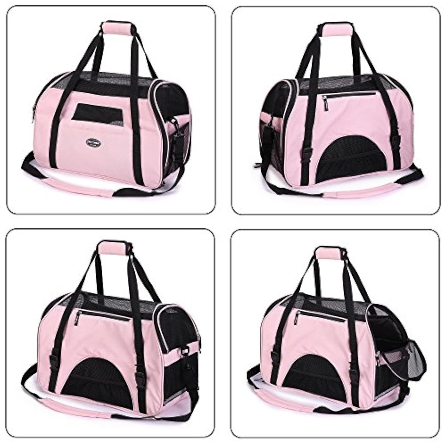 Sac Transport Petit Chien Chat Voyage Porte Pliable Avion