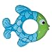 Produktbild Aufblasbarer Fisch Schwimmring Schwimmreifen Schwimmsitz Badesitz Badehilfe Sitz Schwimmsessel Schwimminsel für Kinder in blau/grün für Pool Meer Badesee ca. 77 x 76 cm