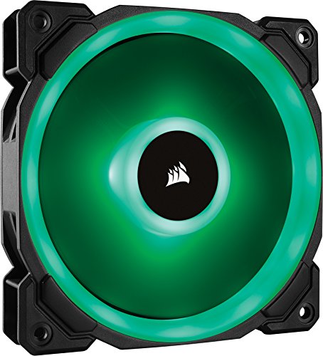 Corsair LL120 RGB Ventilador de PC  120 mm  Doble Halo RGB LED PWM  Paquete Soltero