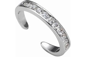 MILAKOO Open Toe Rings for Women Girls Stainless Steel Rings Adjustable