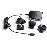 Raspberry Official Pi 3 Power Supply Black 2.5 A/5 V