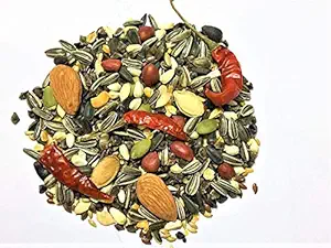 KOO Retails Mix Food for Macaw, Cockatoo, African Gray, Indian Parrot and Other Big Birds 2Kg