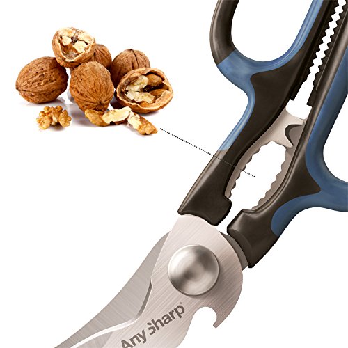 AnySharp ASSZBLU Multi 5-in-1-Schere, blau - 4