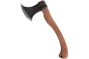 PARTYGEARS Foam Viking Axe for Halloween Costume Cosplay, Fake Axe Weapon Medieval Renaissance Accessories Props (Short Axe-A0031)
