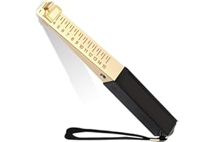 L0FAMY Door Gap Measuring Tool, Feeler Gauges, 1-15mm Fire Door Gap Gauge Checker Tool Engineering Ruler, for House Engineering Inspection Flatness Measuring Tool Ruler (0.5mm)