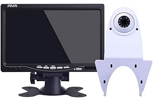 Navinio Tercera luz de Freno de la cámara de visión Trasera Cámara de Marcha Atrás+7" Color Digital LCD Monitor del Coche Inversa para Mercedes Benz Sprinter Viano Vito Transit Ducato VW Crafter T5