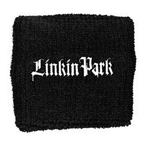 Preisvergleich Produktbild Linkin Park Schweißband Gothic Logo Wristband Schweissband