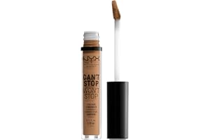 ‎NYX PROFESSIONAL MAKEUP NYX Professional Makeup Can't Stop Won't Stop Contour Concealer - wasserfester flüssiger Abdeckstift, Kaschieren & Highlighten, 3, 5 ml, Neutral Tan 12.7