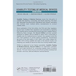 Usability Testing of Medical Devices, Second Edition