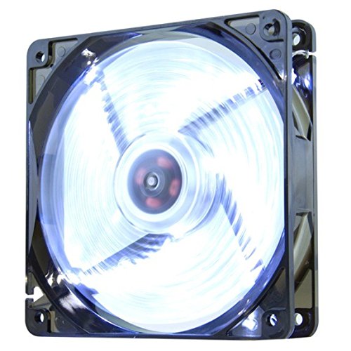 Nox Coolfan 120 - NXCFAN120LW - Ventilador para Caja PC, 12 cm, LED Blanco