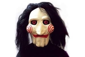 thematys Creepy Fairytale Horror Masks | Lobo | Bruja | Rey de la Noche | Alien | Cráneo | Zombie | Carnaval | Halloween | Cosplay | Máscara de cabeza completa | Talla única | Adulto | Látex