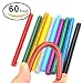 Produktbild SUNMI 60 Stück Farbige Klebesticks, Glitzer Heißkleber Klebestifte Mit 12 Farben, 7x100mm Für Mini Heißklebepistole (20W) Anzug Für Urlaub Handwerk, Generalreparaturen, Student DIY