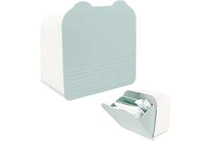 TUCIYKE Scatola Porta Assorbenti,Plastica Portatile Scatola per Assorbenti Tamponi Box per Bagno 15.5 * 15.5 * 9 cm Borsa Porta Assorbenti da Borsa Scatola di Immagazzinaggio per Donne,Ragazze,Donna(verde)