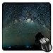 Produktbild BGLKCS Sky Mauspads Mouse Pad, Milky Way Photography Universe from Sabah Borneo East Malaysia South Eastern Asia, Standard Size Rectangle Non-Slip Rubber Mousepad, Pale Green Black