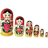 Matroschka Matroschka, Matruschka, Matrjoschka, Babuschka 6-tlg.